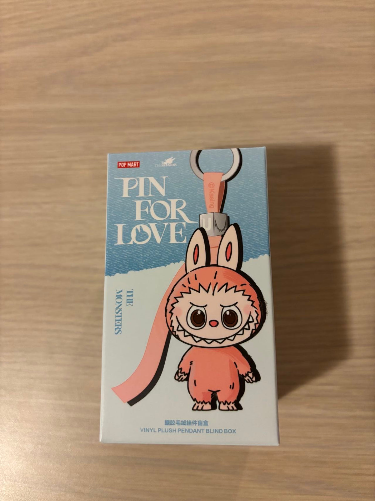 X- Labubu The Monsters Pin For Love Series Vinyl Plush