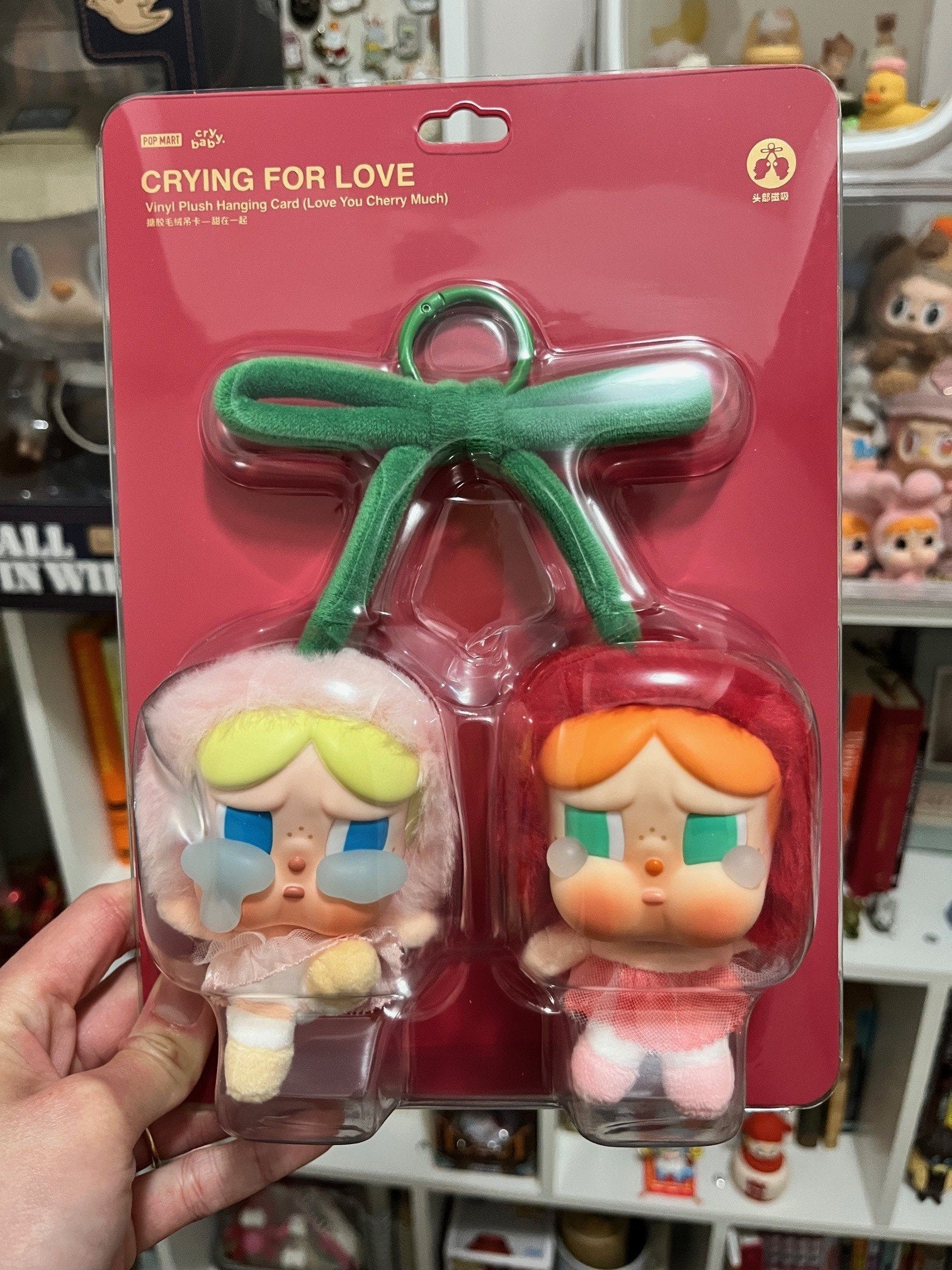 キーホルダー・アクリルキーホルダー CRYBABY Love You Cherry Much 正規品】Crying For Love Cherry クライベイビー - メルカリ