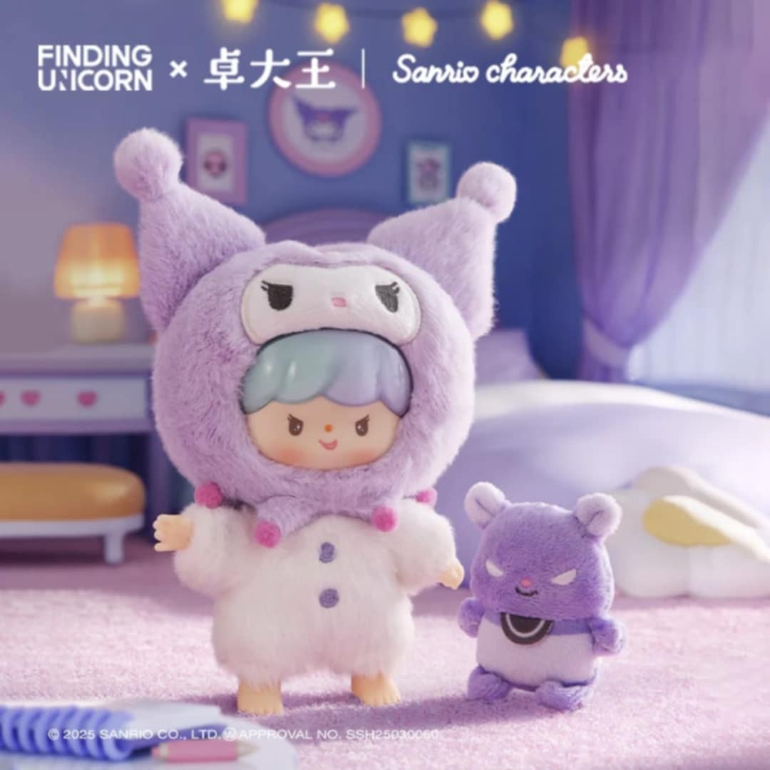 Kuromi - Sanrio Characters x Zzoton Love-League Buddies Series - Finding Unicorn