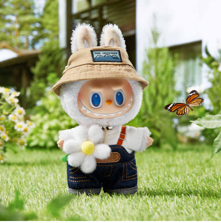 新品未使用 Labubu THE MONSTERS FALL IN WILD Pop Mart LABUBU The Monsters Fall In Wild Vinyl Plush Doll - US