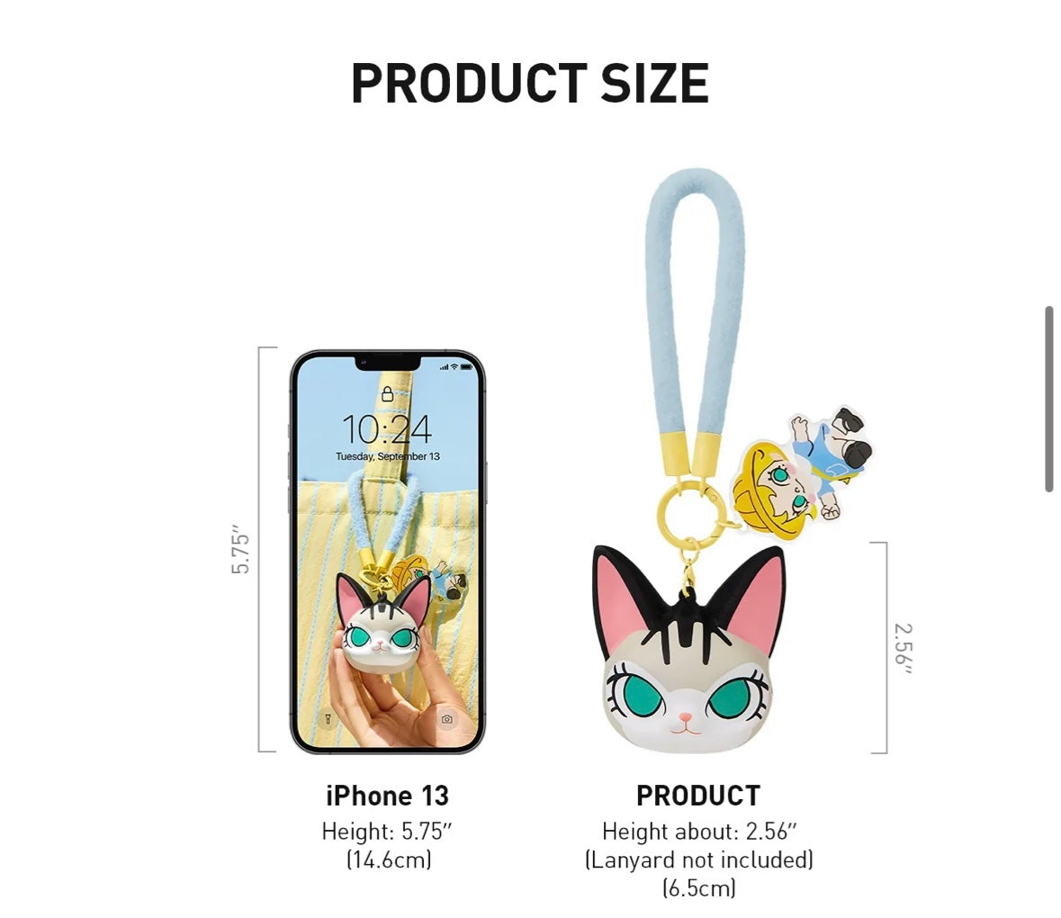 POPMART Baby Molly & Baby Tabby シリーズボックス Baby Molly & Baby Tabby Series-Squishy Pendant Blind Box