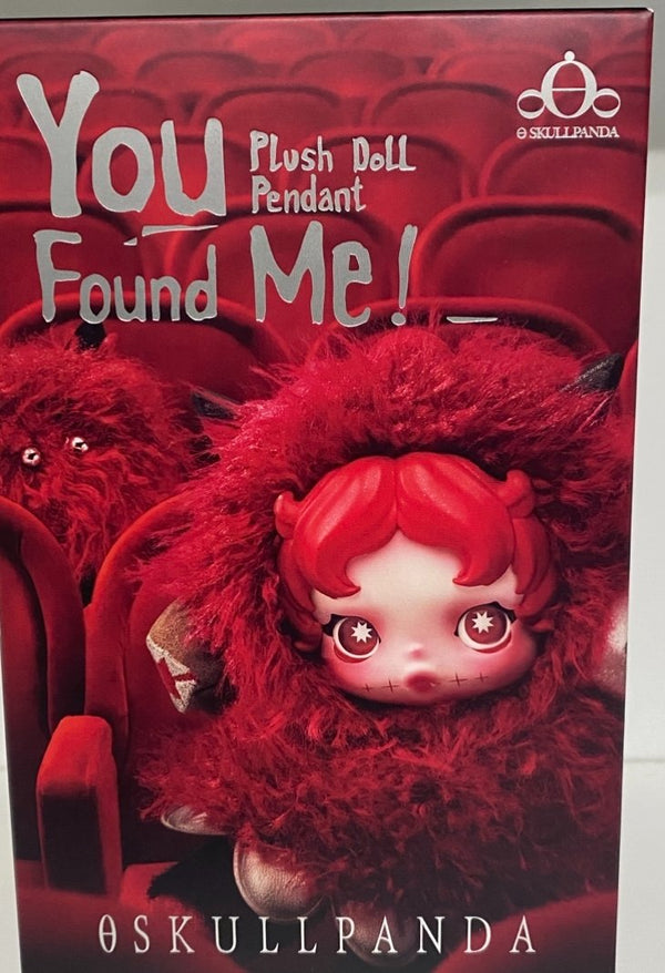 Ratty Bear - Skullpanda You Found Me Plush Pendant - Pop