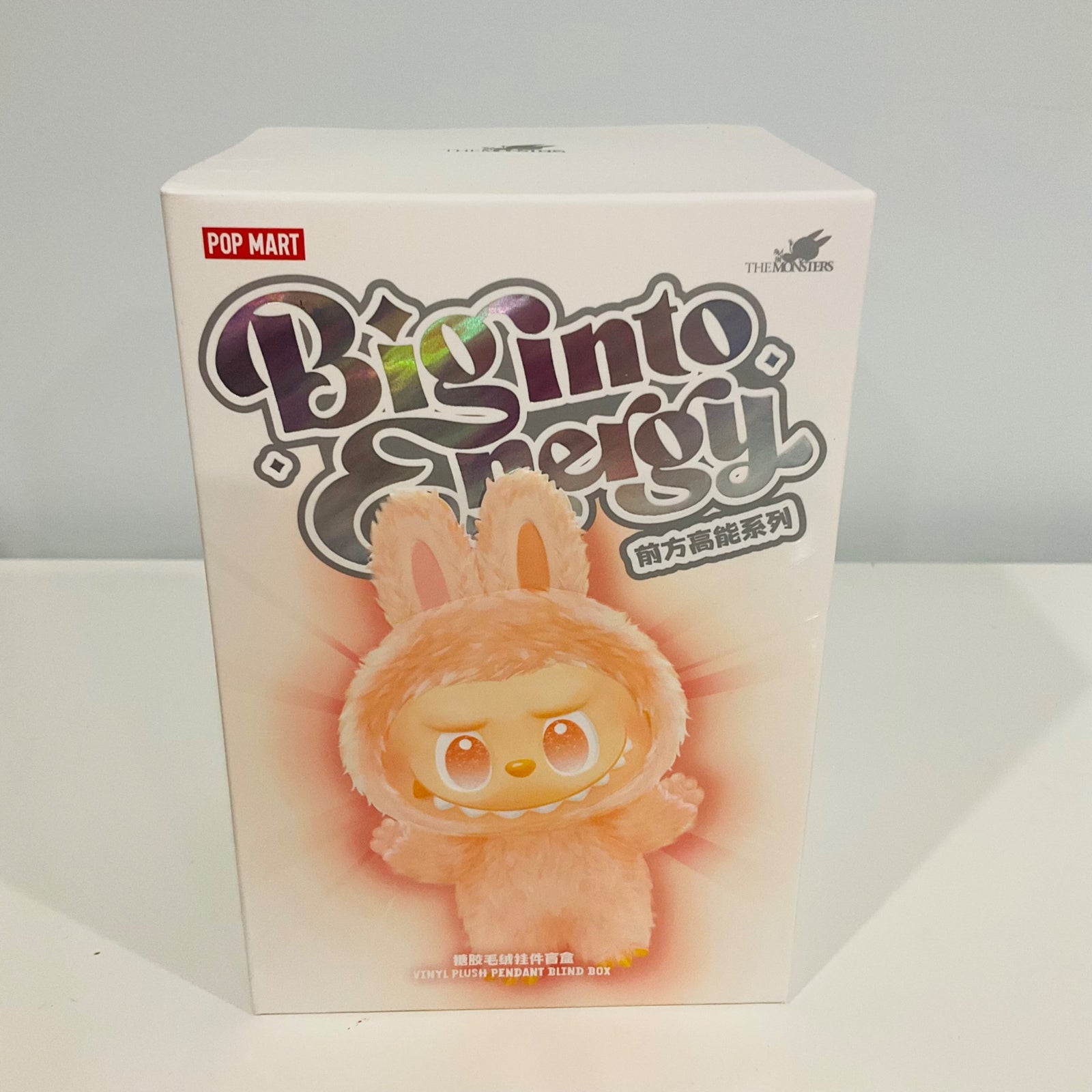 ぬいぐるみ POPMART Labubu Big Into Energy SERENITY Serenity - THE MONSTERS Big into Energy Series-Vinyl Plush