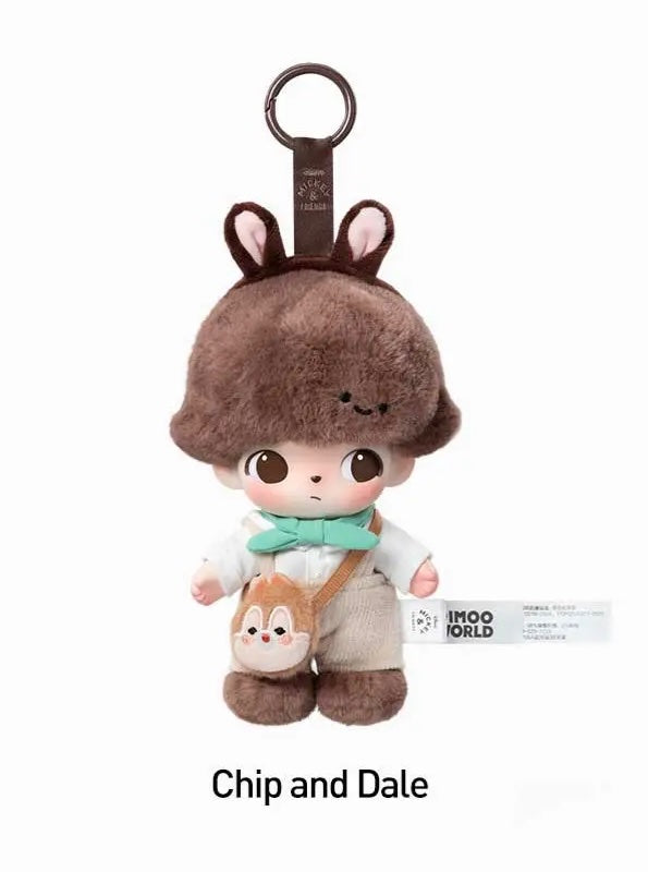 Chip and Dale - Dimoo World x Disney Vinyl Plush Keychain