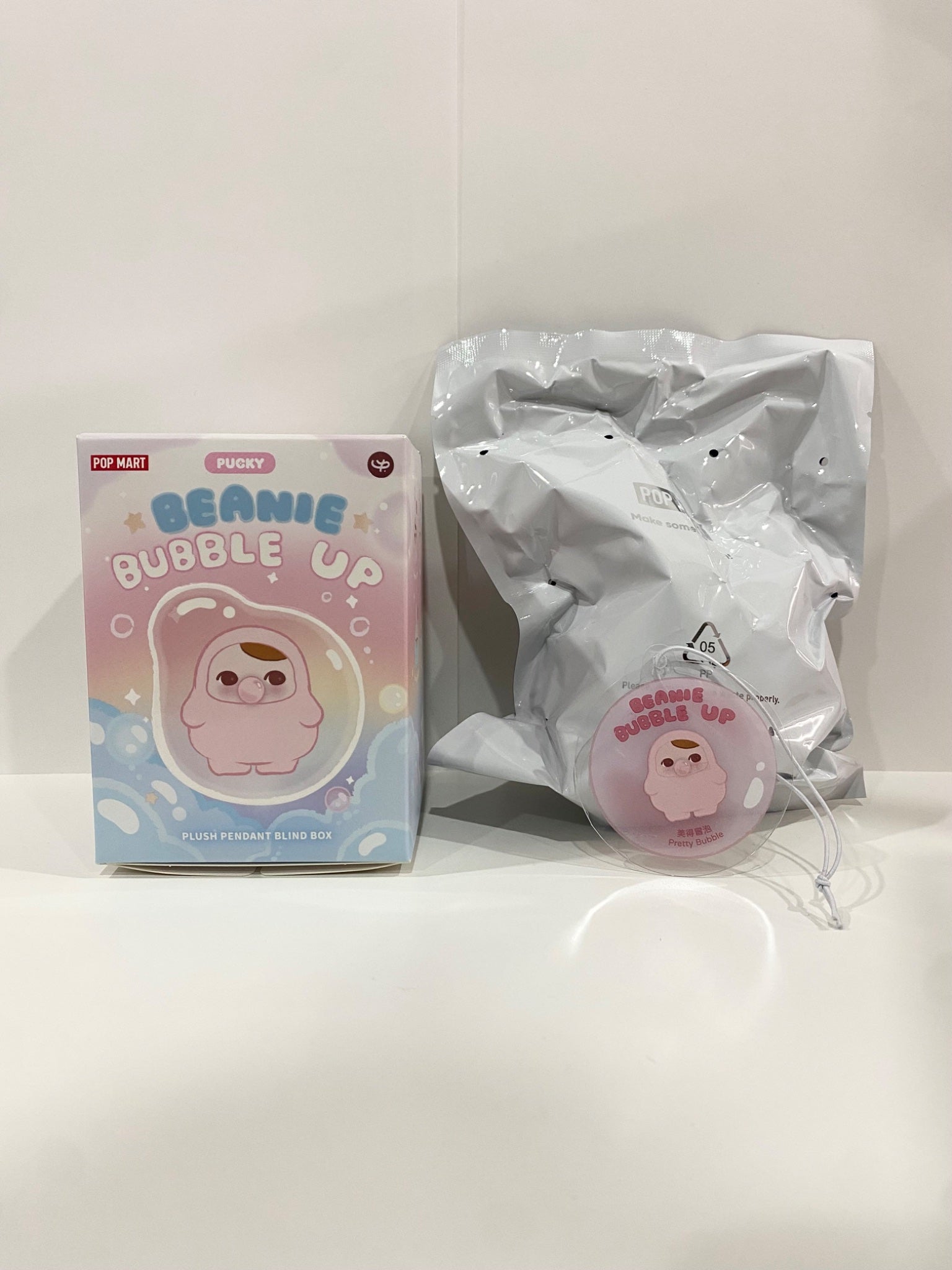 Pretty Bubble - Pucky Beanie Bubble Up Series Plush Pendant