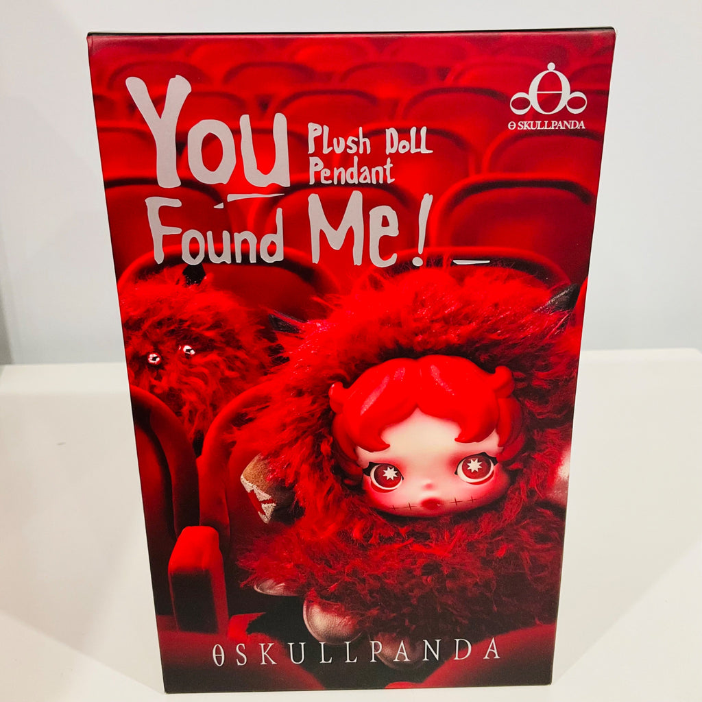 新作　OSKULPANDA You Found Me! SKULLPANDA You Found Me! Series Plush Doll Pendant Blind Box