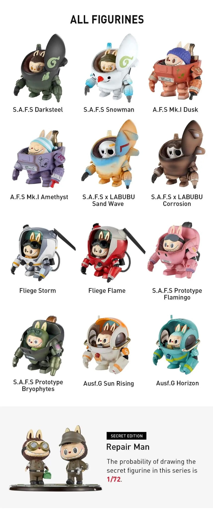 Labubu THE MONSTERS × Kow Yokoyama Ma.k. Series Blind Box by