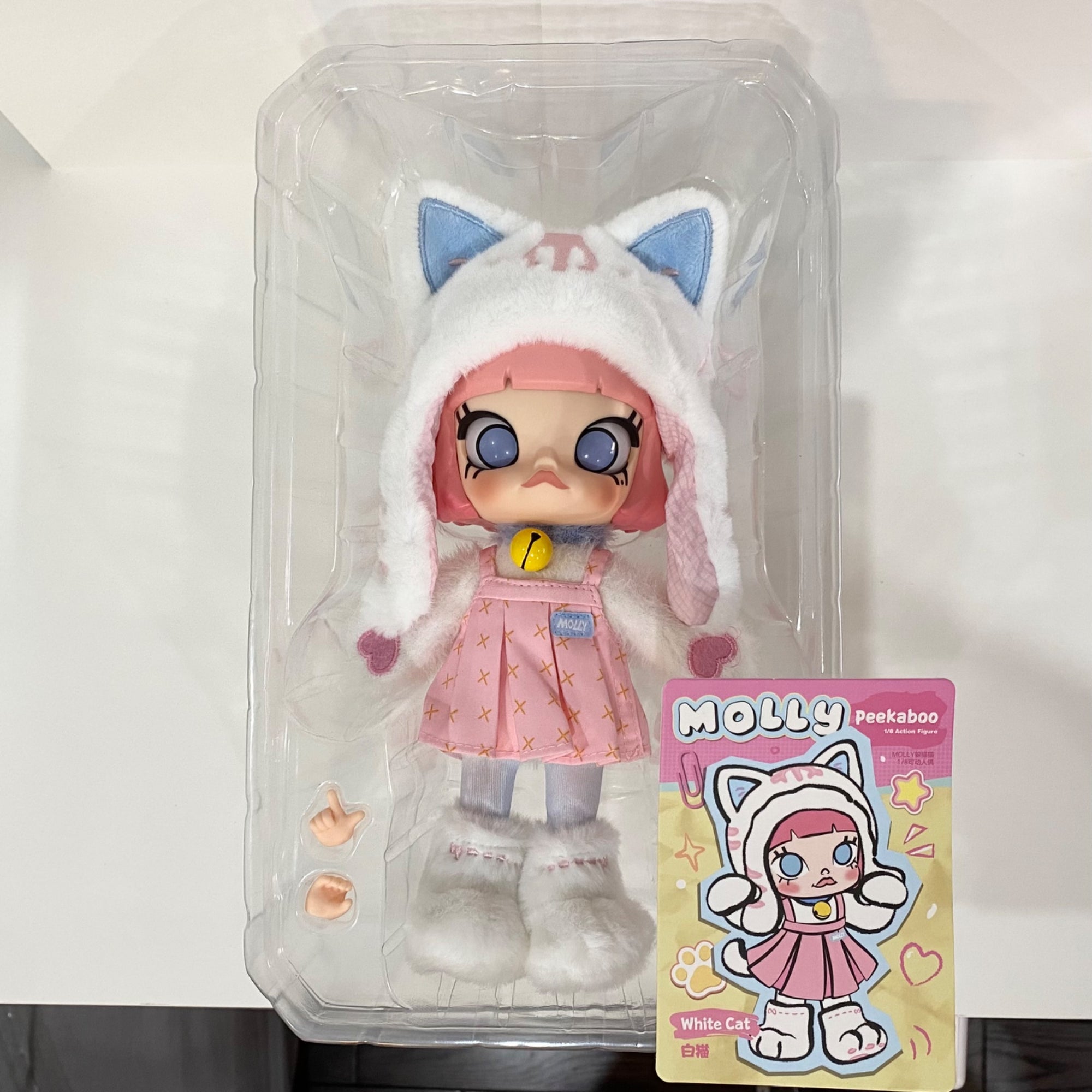 その他 MOLLY Peekaboo 1/8 Figure WHITE CAT pre order] MOLLY Peekaboo 1/8 Action Figure – Little Mysteries