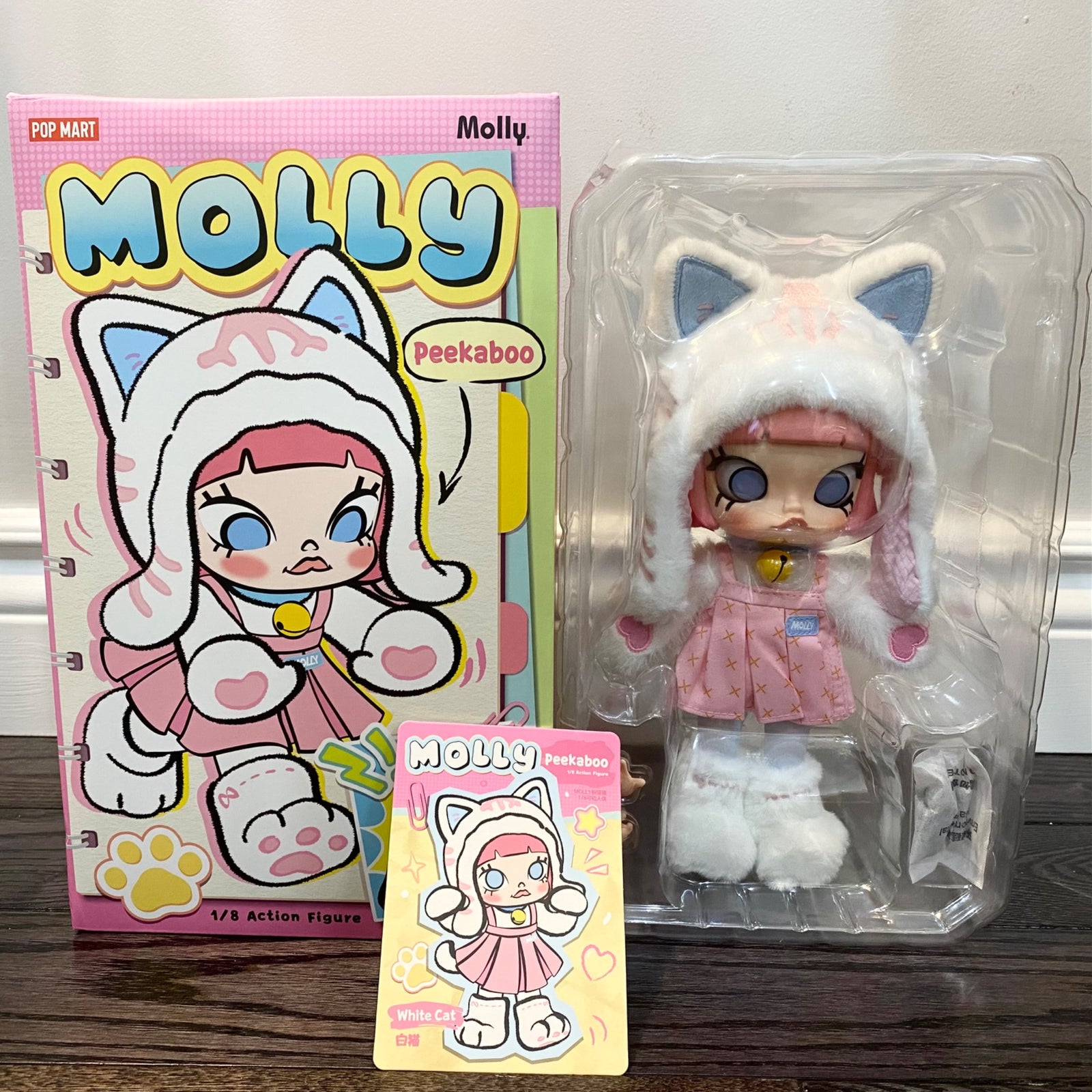 その他 MOLLY Peekaboo 1/8 Figure WHITE CAT pre order] MOLLY Peekaboo 1/8 Action Figure – Little Mysteries