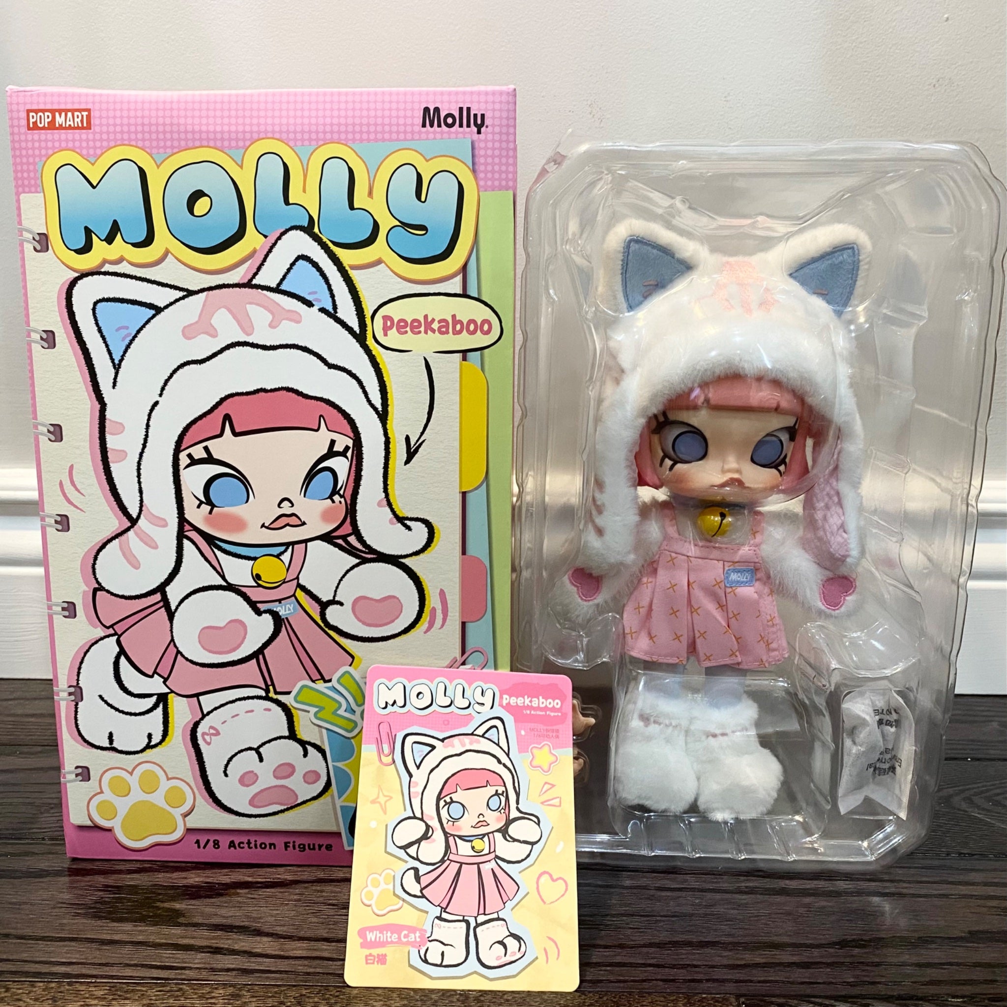 その他 molly peekaboo 1/8 action figure white Molly Peekaboo 1/8 Action Figure - 躲猫猫1/8可动人偶 – Art