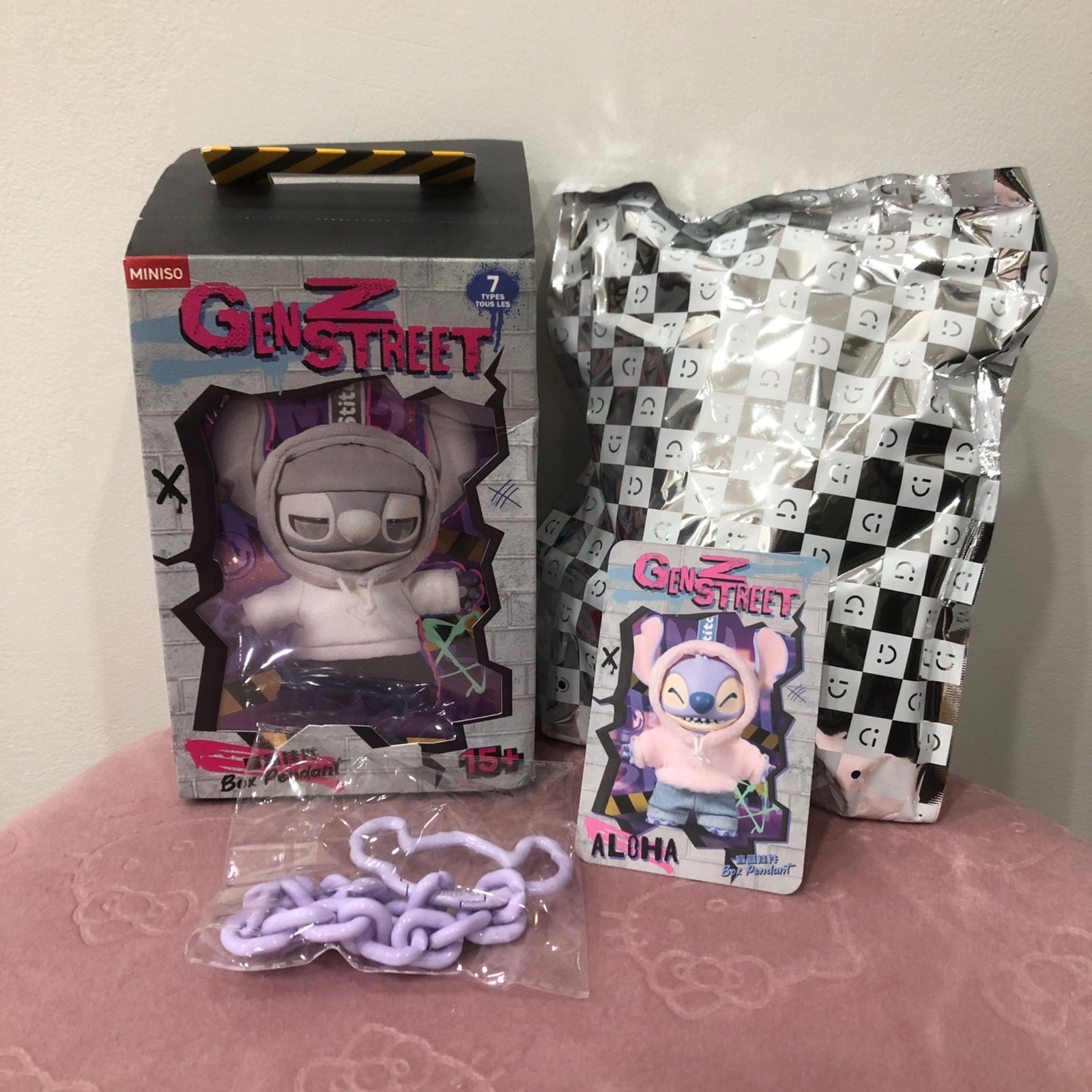 MINISO×ディズニー スティッチ GEN Z STREET 1BOX海外限定 MINISO x Disney: Stitch Gen Z Street Style Series