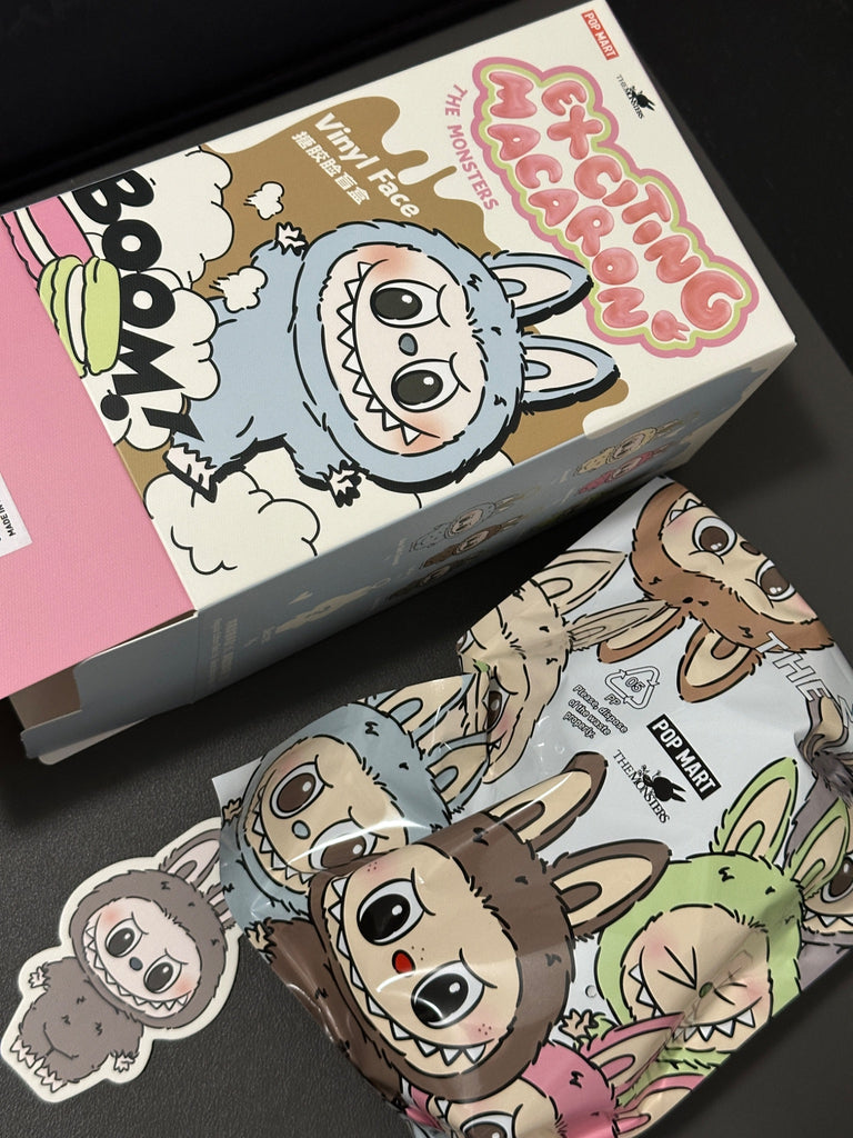 ぬいぐるみ・マスコット POP MART Macaron Sesame Bean happiness THE MONSTERS Exciting Macaron ぬいぐるみ シリーズ Sesame