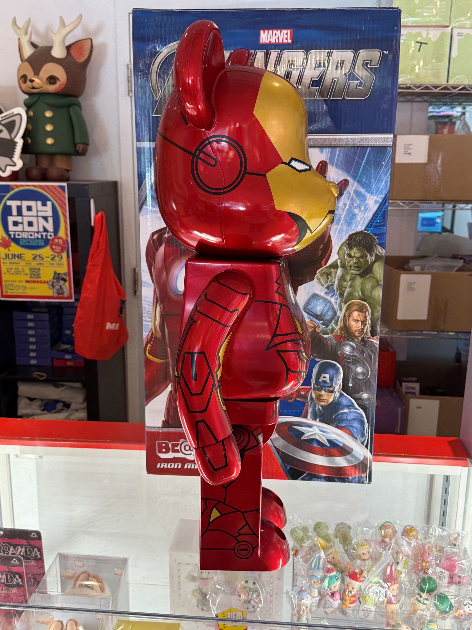 その他 MEDICOM TOY - MEDICOM TOY BE@RBRICK IRON MAN 1000% BEARBRICK IRON MAN MARK 85 1000% Ironman Marvel Be@rbrick