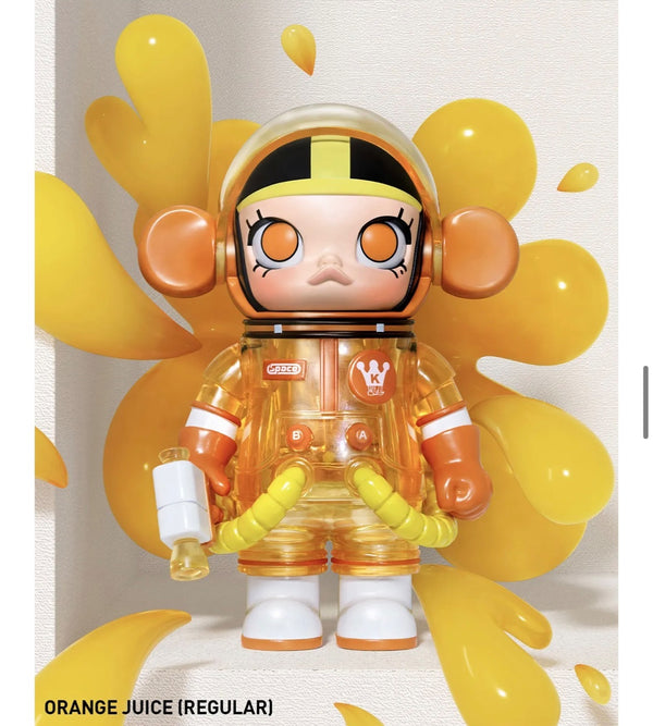 SPACE MOLLY orange juice シークレット Orange Juice - Space Molly Series 4 by Popmart - Mindzai Toy