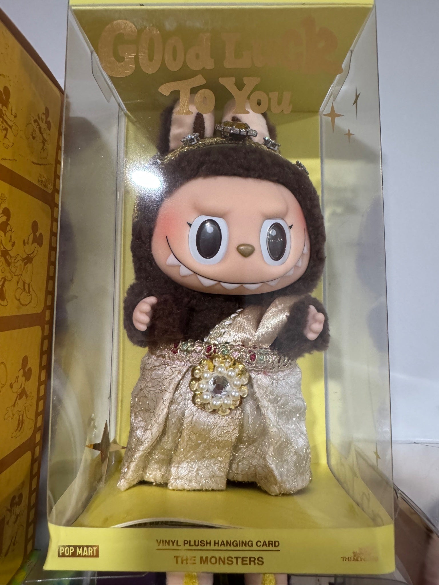 POPMART LABUBU GOOD LUCK TO YOU タイ限定 Pop Mart Labubu Good Luck To You Vinyl Plush Doll Thailand
