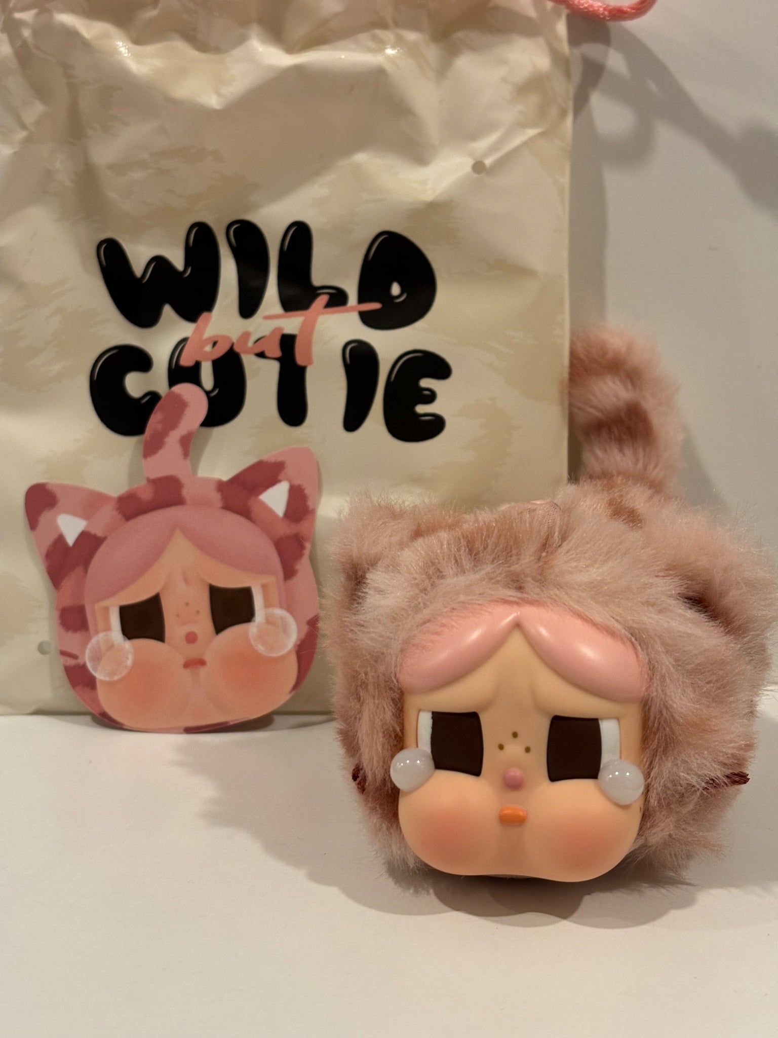Pink Cutie - Crybaby Wild but Cutie Plush Pendant - Mindzai