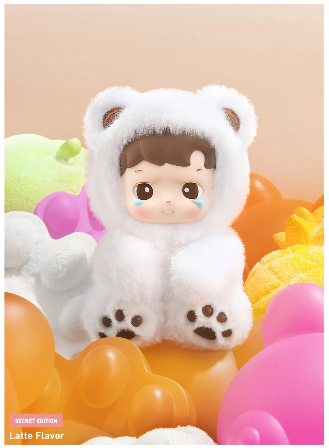 ぬいぐるみ HACIPUPU Gummy Bear Latte Flavor Latte Flavour (Secret) - Hacipupu Gummy Bear Plush Pendant