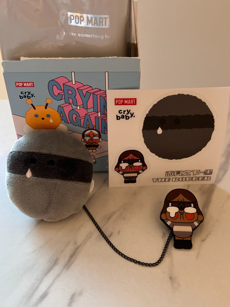 POPMART CRYBABY シークレット the robber The Robber - Crybaby Crying Again Series - Mindzai Toy Shop