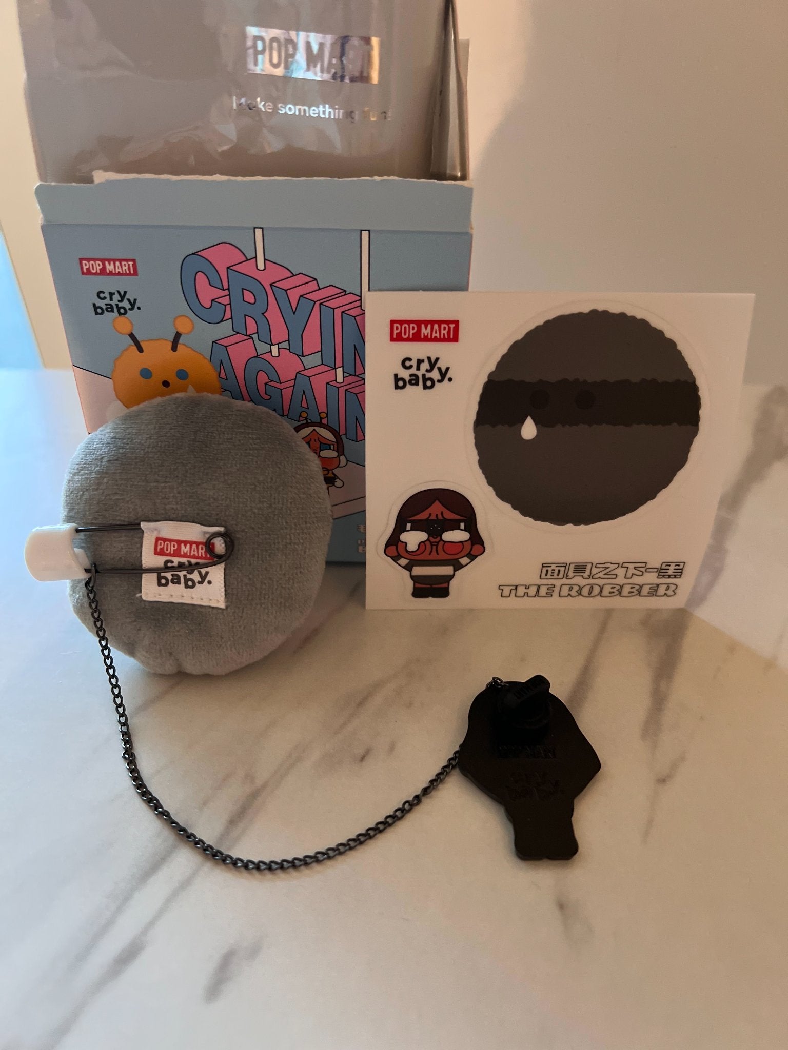 POPMART CRYBABY シークレット the robber THE ROBBER - CRYBABY Crying Again Series Figures by POP MART