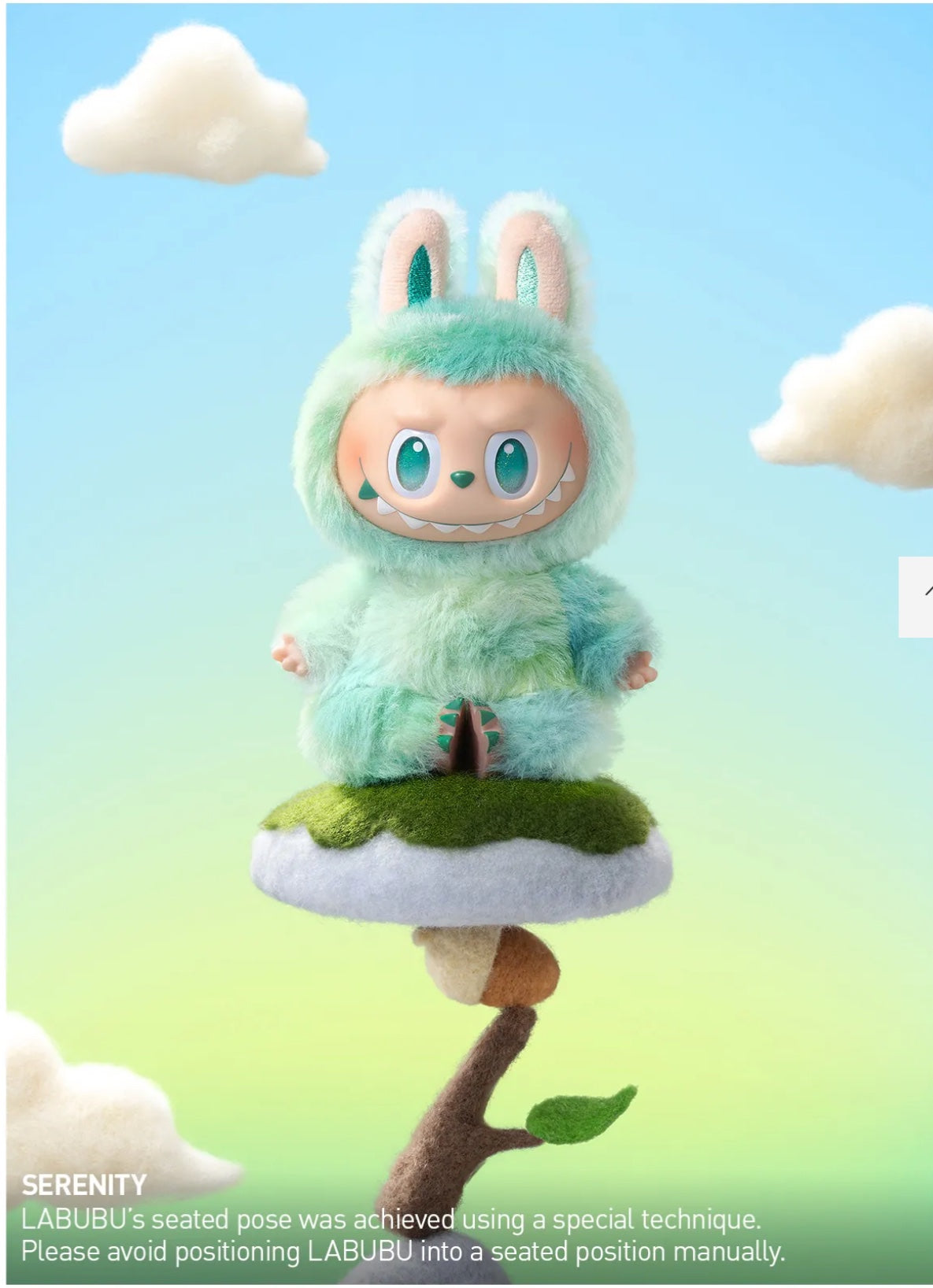 【未開封】THE MONSTERS LABUBU ポップマートSERENITY Serenity - THE MONSTERS (Labubu) Big into Energy Series