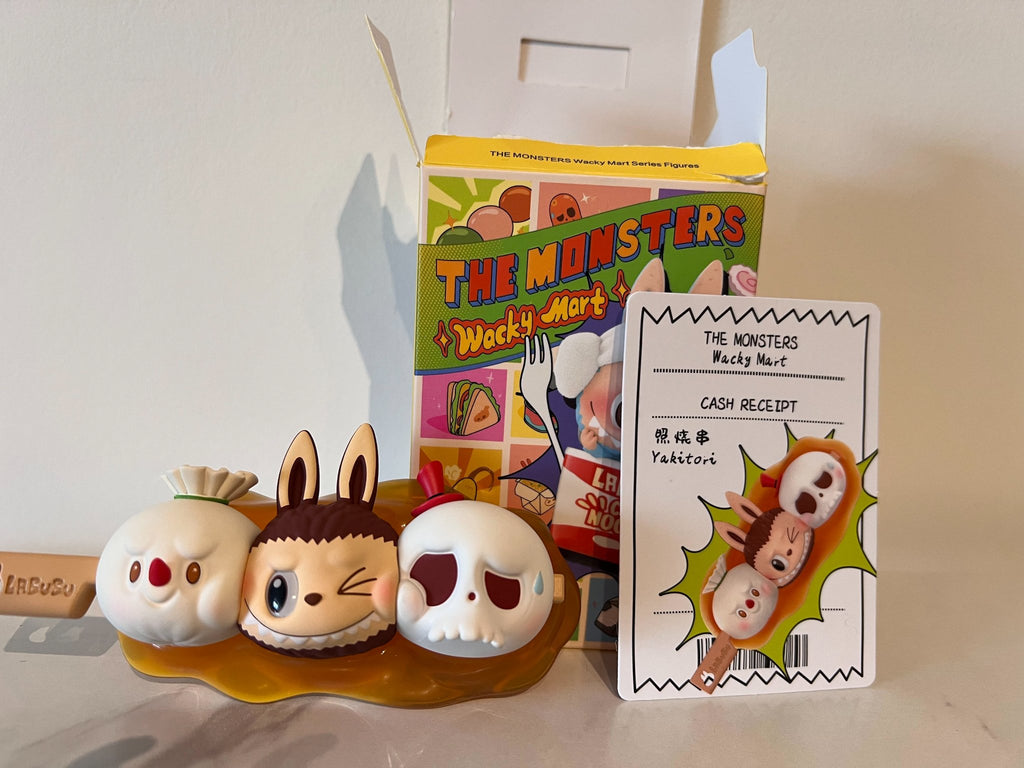 LABUBU Wacky Mart Shrimp Yakitori ラブブ Yakitori Labubu - The Monsters Wacky Mart Series (Overseas