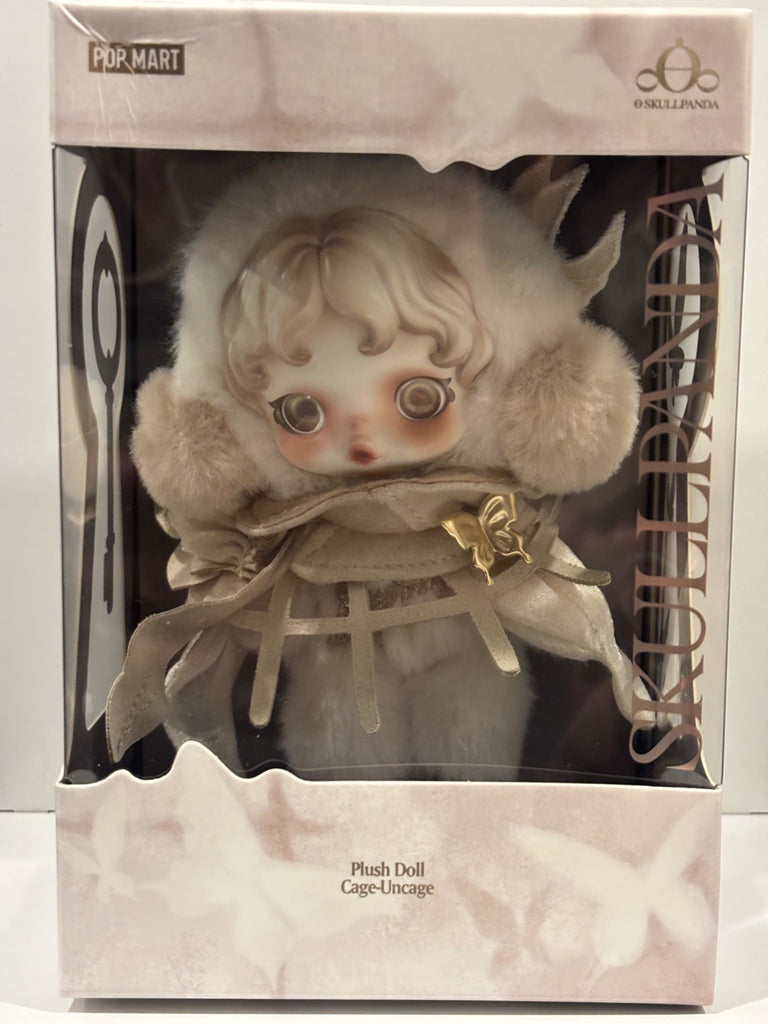 POPMART SKULLPANDA CAGE-UNCAGE ぬいぐるみ Skullpanda Cage-Uncage Plush Doll – Art Toy Familia