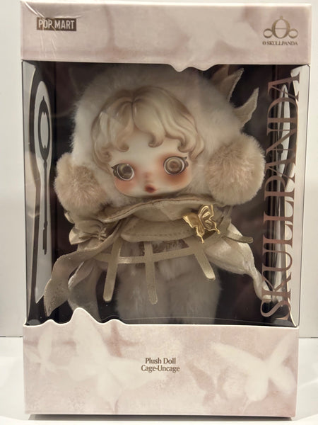 POPMART SKULLPANDA CAGEーUNCAGE ぬいぐるみ Skullpanda Cage-Uncage Plush Doll – Art Toy Familia