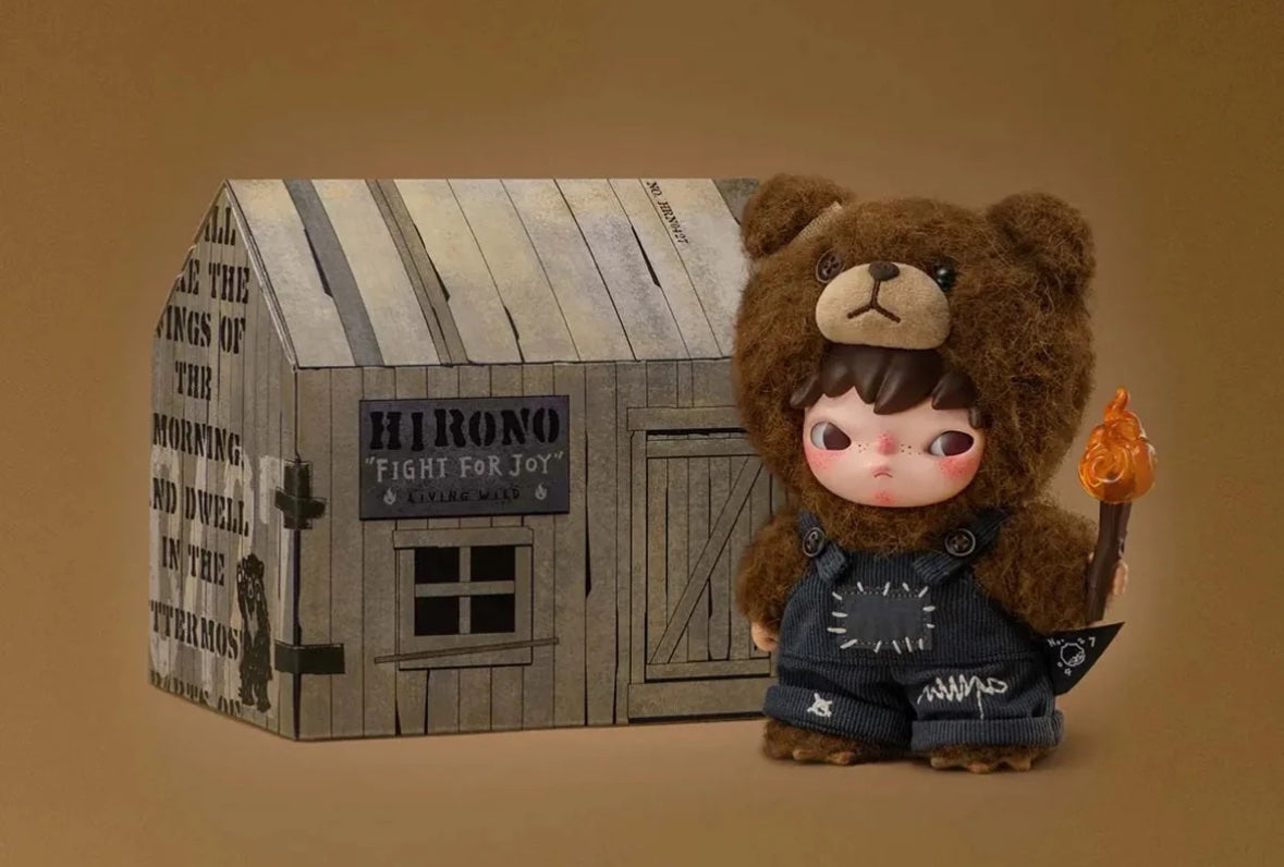 Popmart Hirono Fight for Joy Living Wild Plush Doll