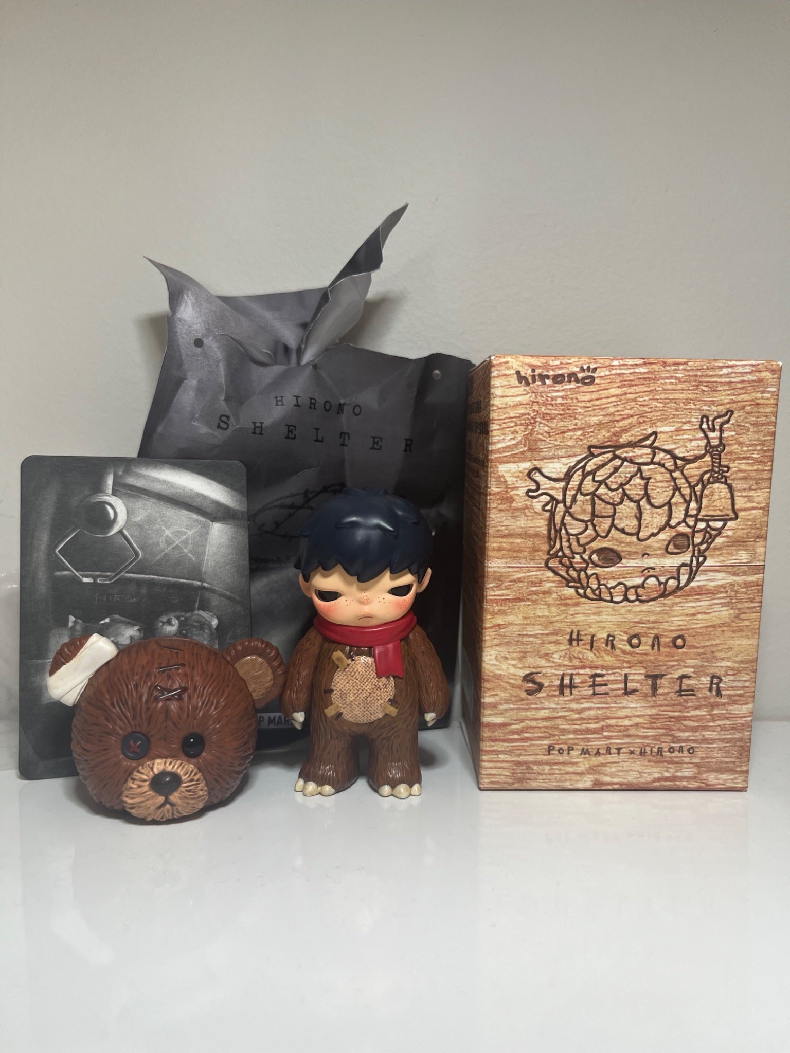 ひろの hirono shelter secret Hirono Shelter Series Secret Stuffed Bear – TOYSEZ