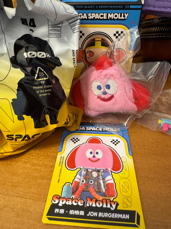 MEGASPACE MOLLY 100% シリーズ4 jon burgerman Pop Mart Mega Space Molly Series 4 Jon Burgerman (Basic) 100