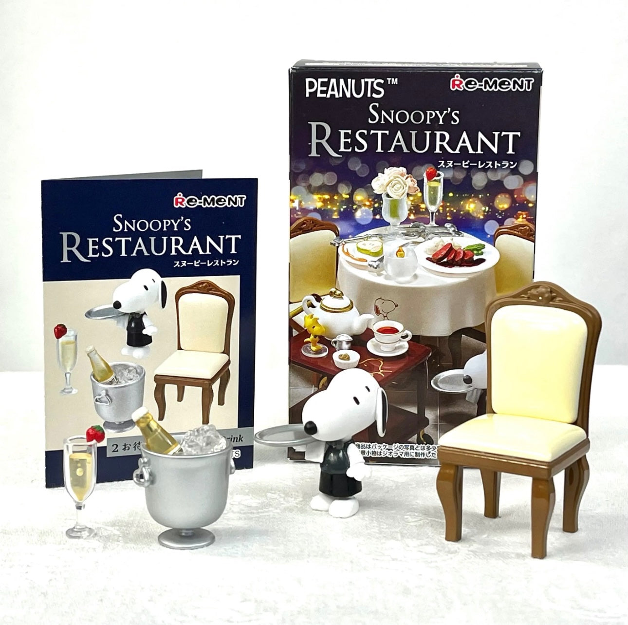 Re-Ment Snoopy's Restaurant - single blind box