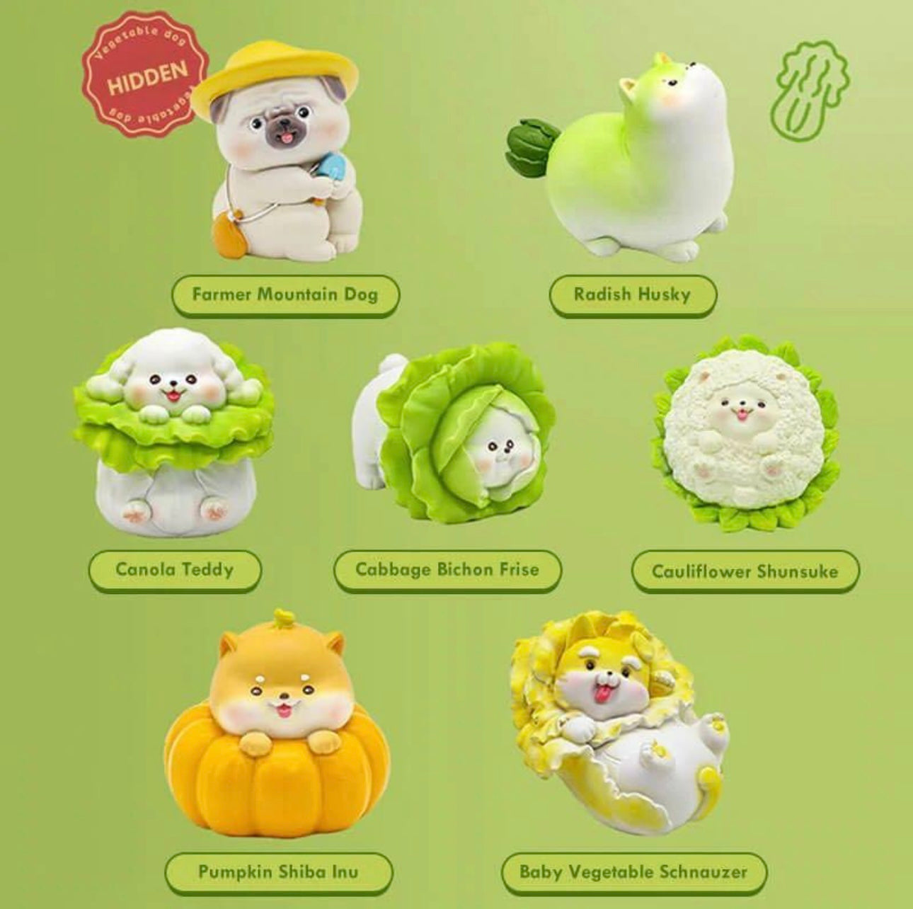 World of Vegetable - single blind box
