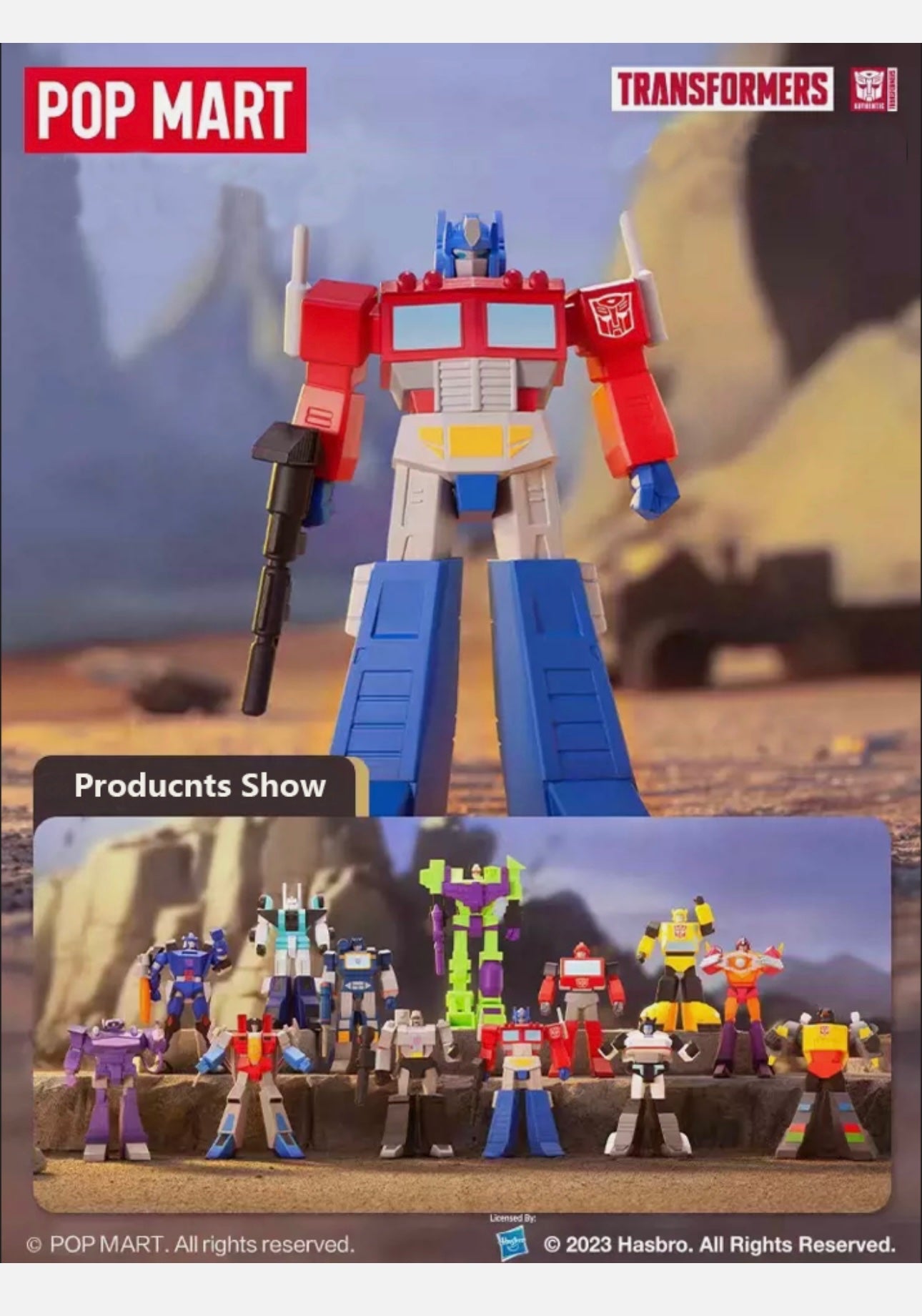 Transformers Generations Blind box by Pop Mart