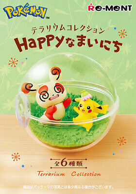 Pokemon Happy Everyday Terrarium Collection - single blind box by Re-Ment