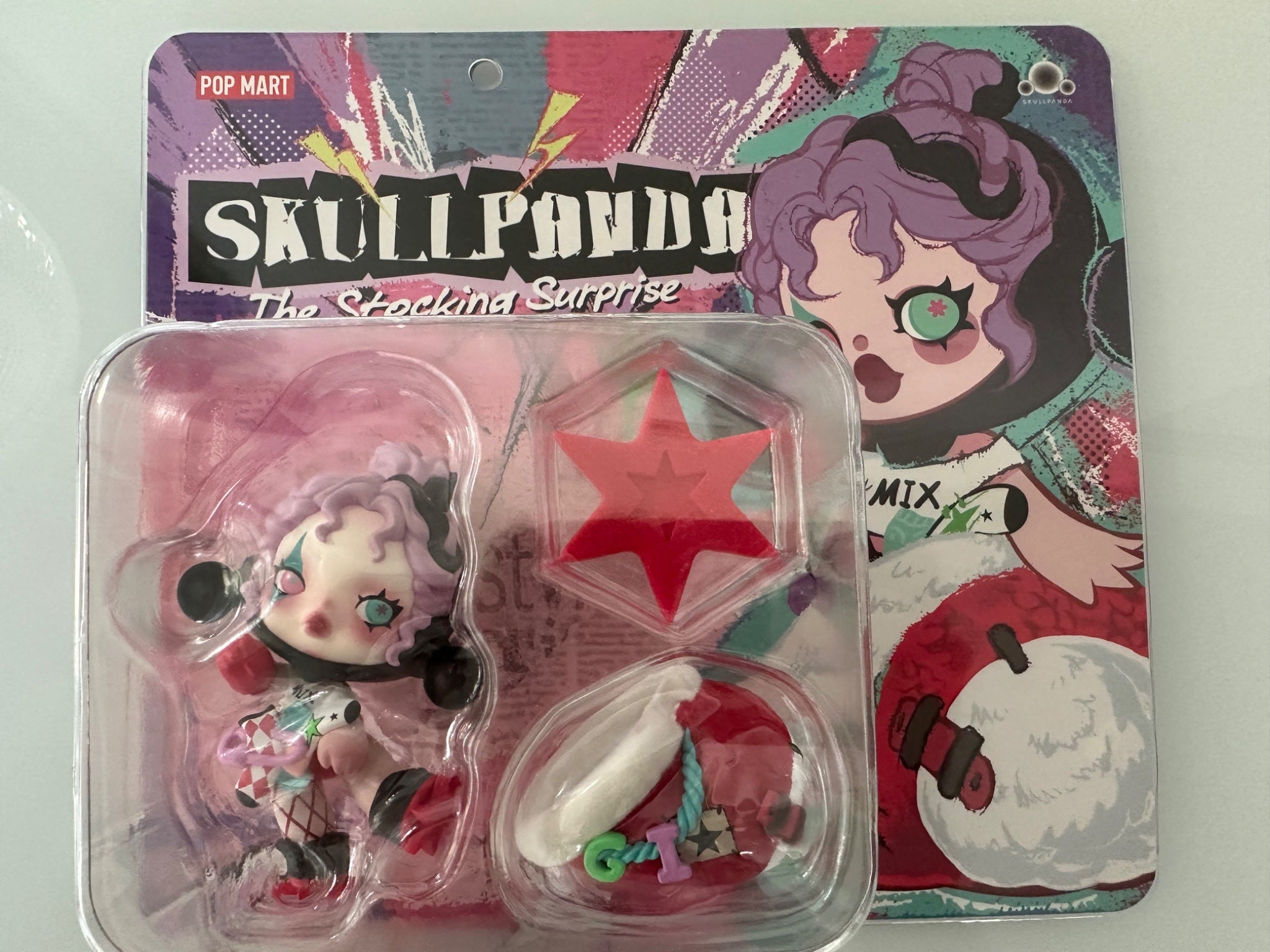 •SKULLPANDA The Stocking Surprise 6個セット POP MART Skullpanda The Stocking Surprise Figure CONFIRMED
