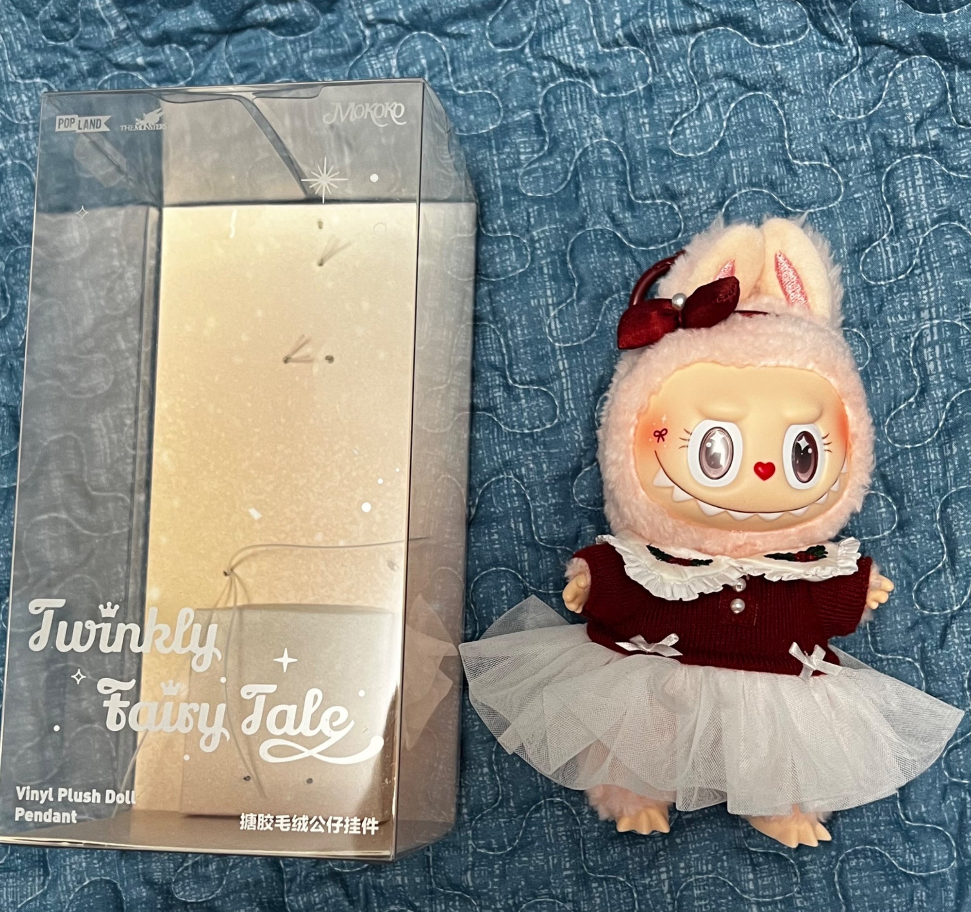 Mokoko Labubu - Twinkly Fairy Tale Vinyl Plush Pendant (POP
