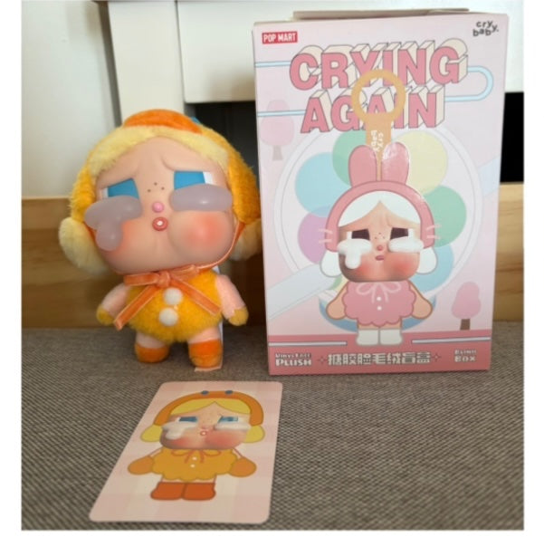 Duck You- Crying Again Series Crybaby -Vinyl Face Plush by POP MART