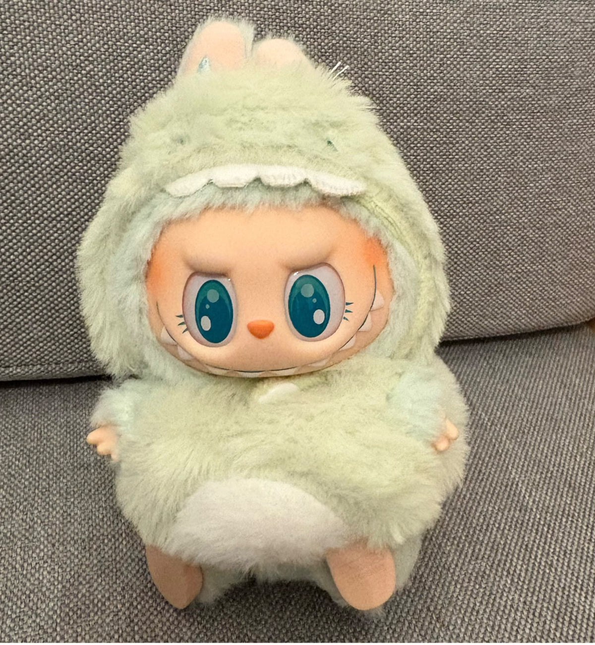 Green Dinosaur Clothes Outfit For Labubu Have A Seat And Labubu Exciting Macaron