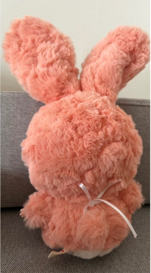 Pink Bunny (Angry Eyes)  - Lily Rabbit Town Plush Series - Baby Three