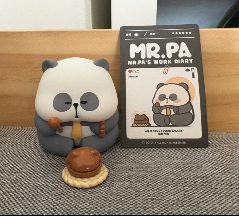 Calm about poor salary - Mr. Pa&#39;s work diary - Toycity
