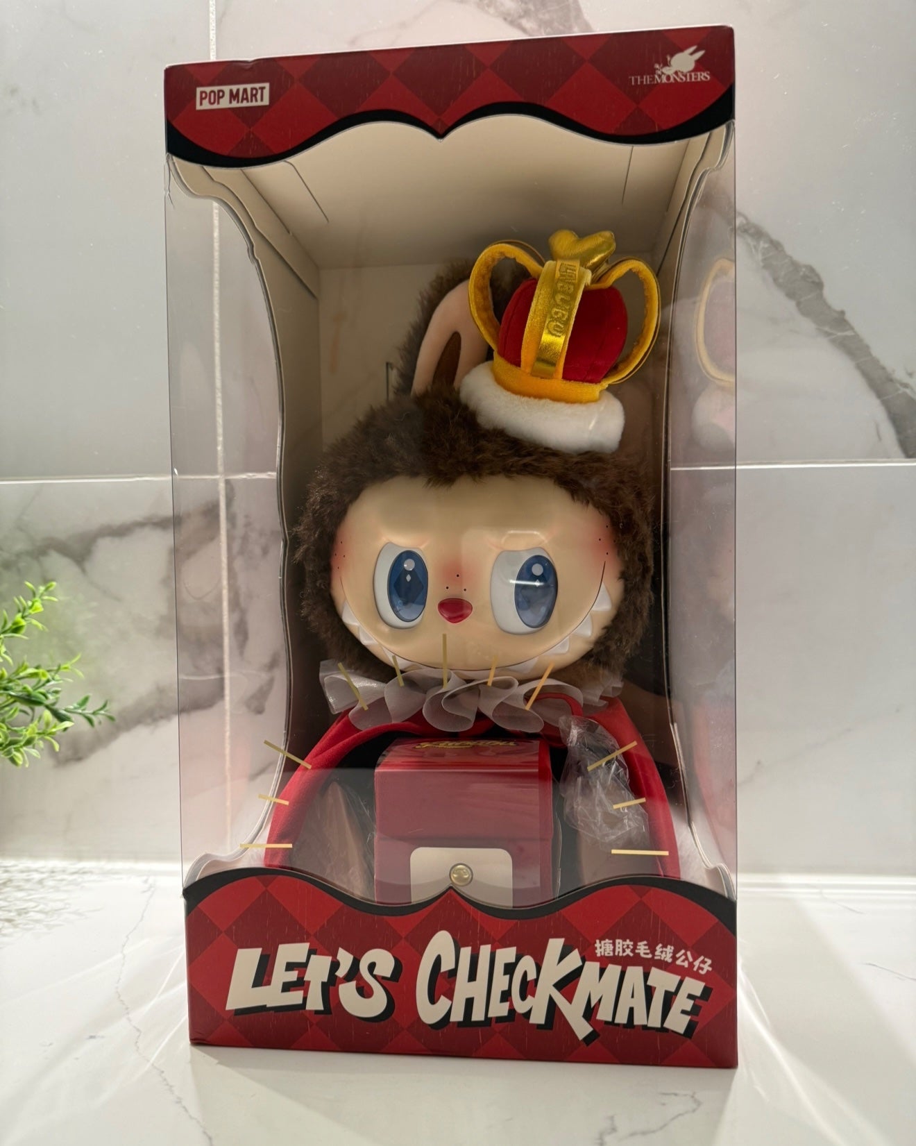 ぬいぐるみ THE MONSTERS Let's Checkmate labubu Labubu - The Monsters Let's Checkmate Series Vinyl Plush