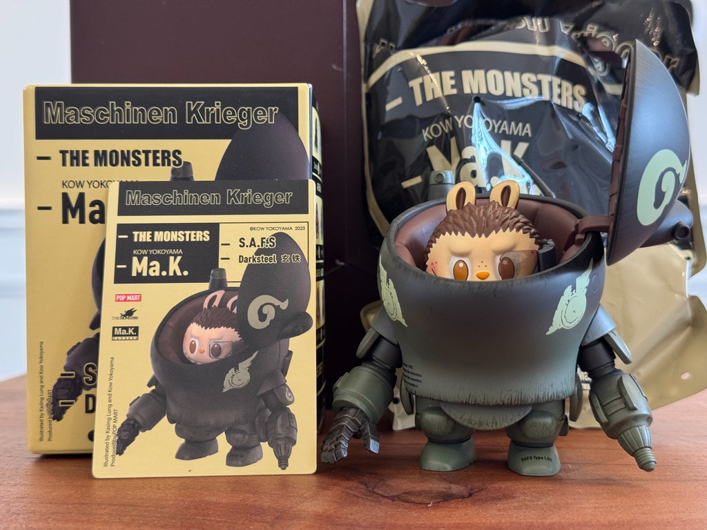 Kow Yokoyama S.A.F.S Darksteel フィギュア S.A.F.S Darksteel Labubu - The Monsters x Kow Yokoyama Ma.K