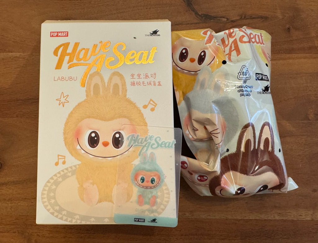 POPMART LABUBU Have a Seat ぬいぐるみ QUQU POPMART LABUBU Have a Seat ぬいぐるみ QUQU - メルカリ