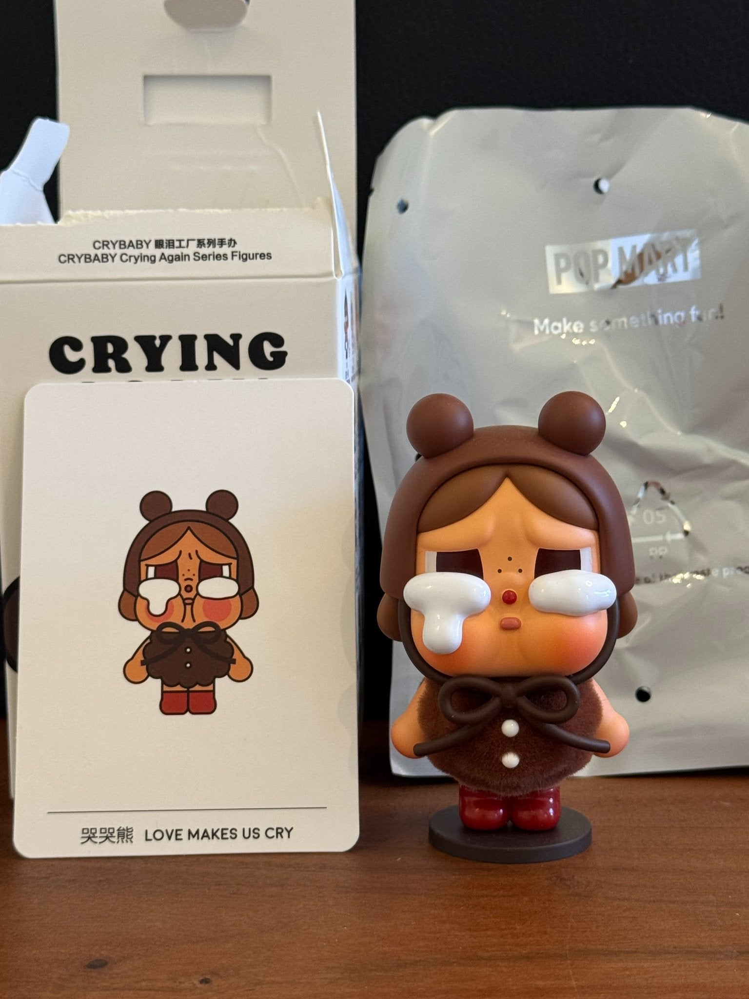 LOVE MAKES US CRY - CRYBABY Crying Again Series Figures by