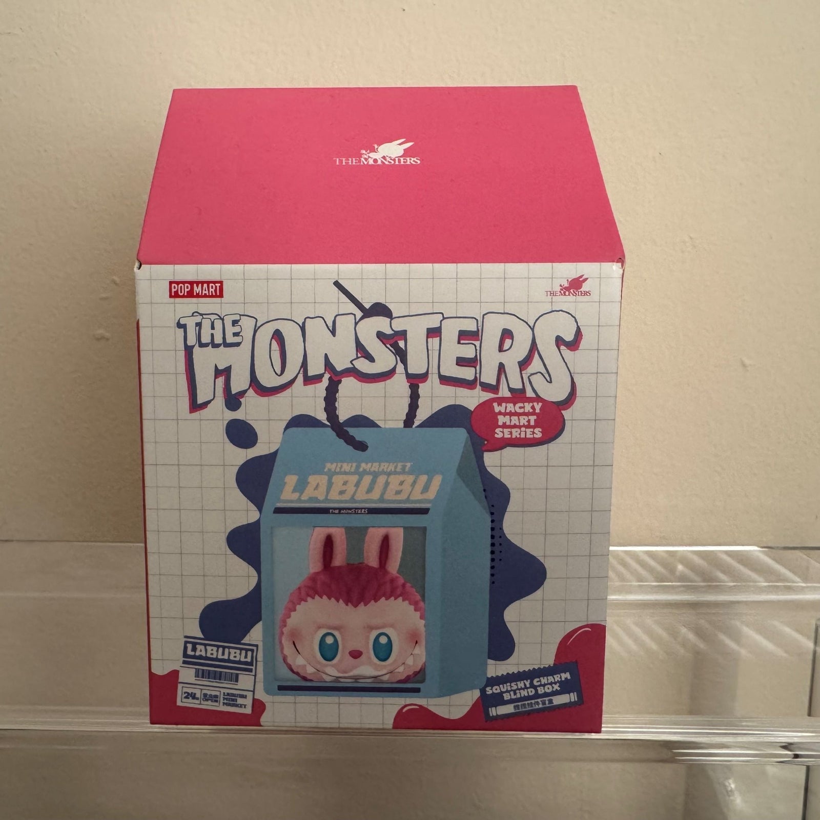 正規品　POP MART Wacky Mart Series LABUBU Where to Shop Sold-Out Pop Mart Monsters Wacky Mart Labubu
