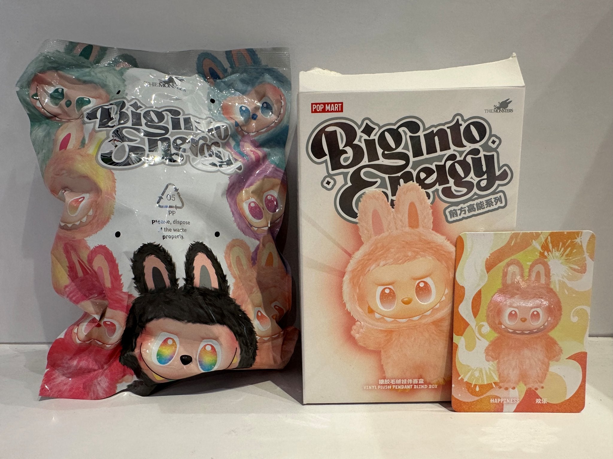 正規品★Labubu big into energy Happiness Happiness - Labubu Big Into Energy - POPMART - Mindzai Toy Shop