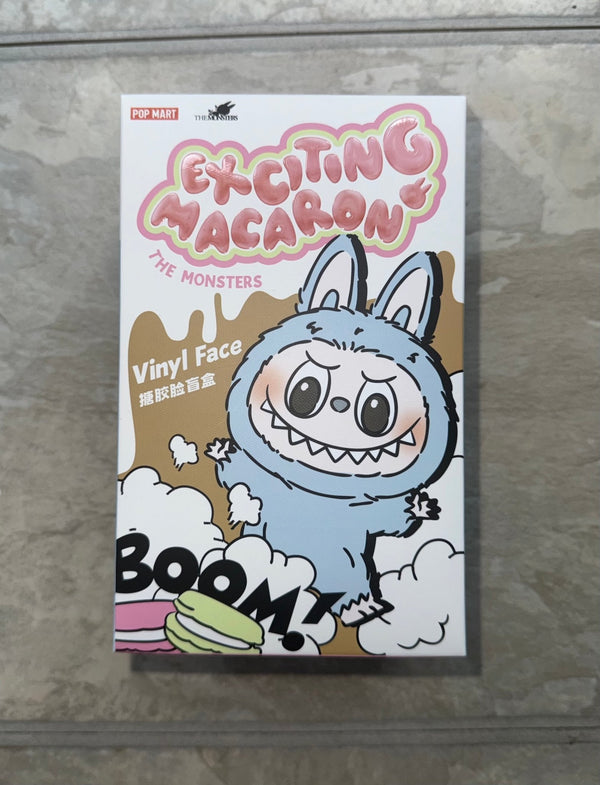 Toffee - Labubu THE MONSTERS - Tasty Macarons Vinyl Face by