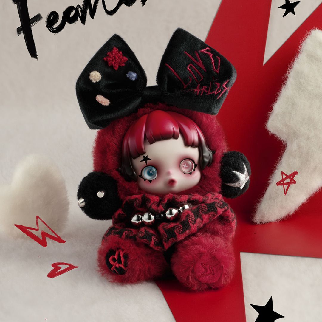 SKULLPANDA PLUSH 6kHz ヨーロッパ限定 POP MART 6kHz Skullpanda Plush (European Exclusive Limited Edition