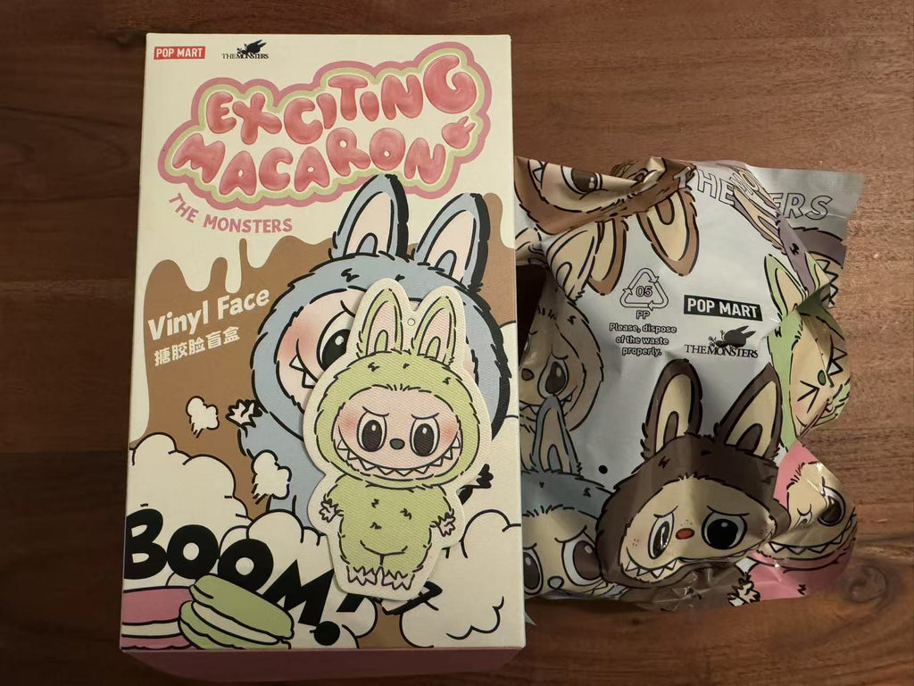 Green Grape - Labubu The MONSTERS Exciting Macaron Vinyl