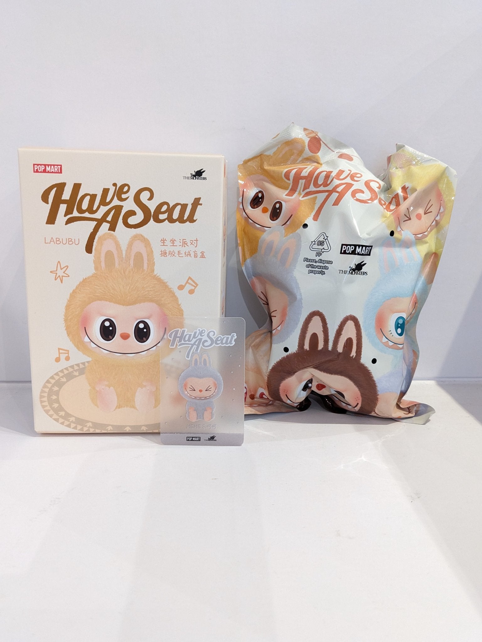 公式購入100%正規品。ラブブ ハブアシート Have A Seat HEHE 楽天市場】POP MART 公式ストア THE MONSTERS Have a Seat
